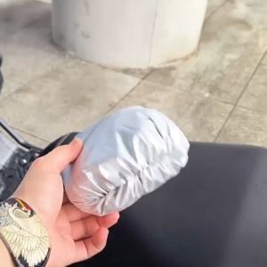 Cover Jok Motor Seat Sarung Pelindung Jok Motor Anti Air Dan Cakar Kucing Universal Premium Hitam