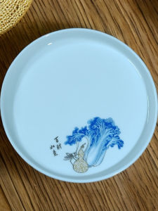 Bộ Đồ Trà Gốm Sứ Bafulei Dùng Tại Nhà Bát Đĩa Đựng Cốc Trà Họa Tiết Hoa Cúc Bàn Đạp Cốc Trà Đạo Phụ Kiện Bộ Đồ Trà