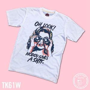 เสื้อยืดคอกลมแขนสั้น ผ้าTK พิมพ์ระบบ Sublimation นุ่ม สวมใส่ สบาย ระบายอากาศไม่ร้อน ( รหัสสินค้า TK 61 )