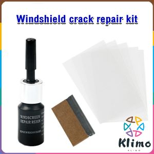 KLIMO Windshield crack repair kit glass repair kit cracked windshield repair kitglass crack repair liquid