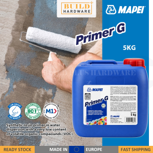 MAPEI Primer G 5kg Multi-Purpose Synthetic Resin Primer For Self Leveling Use