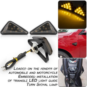 Triangle Side Led Turning Signal Light Universal Y15zr Y15 Y125z Rs150 Rs150r Wave Ex5 Lc135 Benelli
