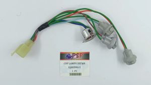 Cop Lampu Depan Karisma X - Pitingan Fitting Fitting Piting Socket Soket Dop Depan Honda Kharisma D