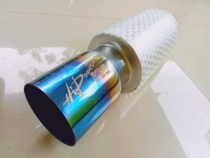 KNALPOT MOBIL HIPOWER BIRU UNTUK SEMUA JENIS MOBIL