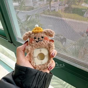 Handmade Dog Car Key Cover Suitable for Mercedes BMW Audi Nissan Volkswagen Customizable Couples Cute Creative Key Bag
