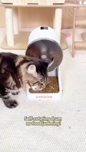 Pokpaw Smart Pet Feeder with 4L Large Capacity for Cats & Dogs