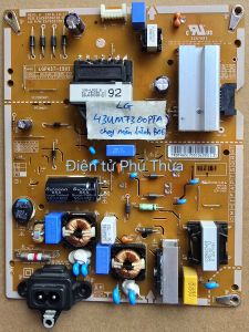 Bo khiển bo mạch bo nguồn Tv LG 43UM7300 - 43UM7300PTA (bo khiển chạy màn hình LG và BOE) nguyên zin hoạt động tốt