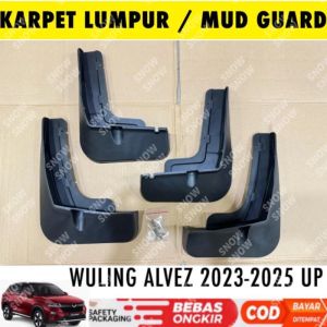 Mud Guard Wuling Alvez 2023 2024 2025 Karpet Lumpur Mudguard