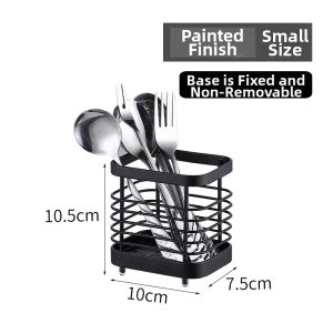 Wall-Mounted Utensil Organizer Drying Rack