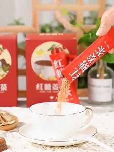 THIRD CUP 红糖姜茶速溶固体饮料 养生 补血暖宫 调理月经 滋补身体 (10克) Instant Brown Sugar Ginger Tea Powder Beverage Warming Stomach Regulating Menstruation (10g)