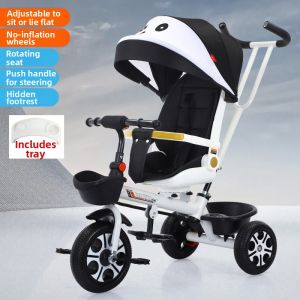 WEIJIA | Folding Bidirectional Sit-and-Lie Musical Tricycle