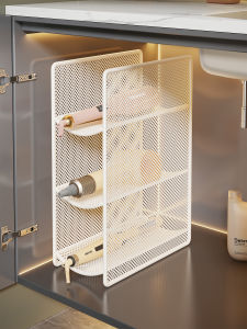 evesigar | Compact Bathroom Storage Rack Narrow Hair Tool Organizer Stacking