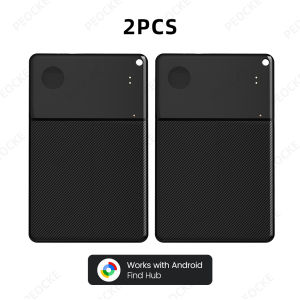 Android Wallet Tracker Card Non-Rechargeable Smart Location Tag Works With Google Find Hub Anti-Lost GPS Tracker Keys Bag Finder