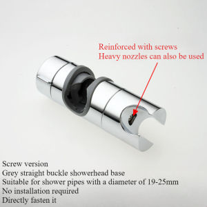 Gray opening sliding sleeve non removable tube non perforated shower head lifting rod holder