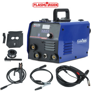 PLASMARGON 3 in 1 Mig Welding Machine without gas Semi-automatic with flux cored wire MIG LIFT TIG MMA IGBT Inverter Welder
