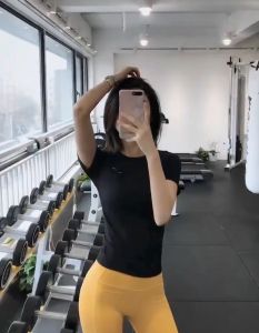 Áo Thun Nữ Có Tay Đa Năng Vải Dệt Co Giãn 4 Chiều