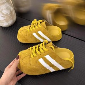 ZHENMO | Stylish Versatile Height-Increasing Soft-Soled Half Slippers