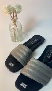 Threelook Official Ayunda Sandal Wanita Platform Teplek Korea Casual Size 36 - 42 Sendal Slop Empuk Model Kokop Slop Lembut Fluppy Flat