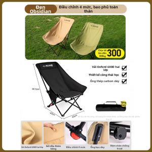 BUZHIHUANGYE | Ghế Ngồi Dã Ngoại Gấp Đơn Giản