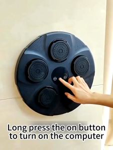 GYMPRO ค้ายมวย อัจฉริยะครูฝึก มวยอิเล็กทรอนิกส์ตอบสนอง มวยเครื่องจักรผนังถูกถูก เป็นที่แขวนชิ้นบลูทูธ สำหรับเด็กผู้ใหญ่ เพลงสมาร์ท