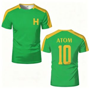 Bandai | Men T Shirt Women Tee Boys Girls Top Adults Children Parent Child Quick dry kid Tshirts Captain Tsubasa Anime Sportswear Tops