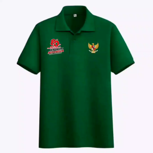 Liso wear - Kaos Kerah Pria | Polo Shirt Seragam Lengan Pendek Distro Edisi Hut Kemerdekaan RI 80th