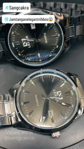 Jam Tangan Pria Kasual Bisnis Dial Tipis Minimalis Asli Tahan Air Minimalis New Model Terbaru Stainless Steel Kalender Waterproof Luminous Bercahaya Desain Mewah Quartz Analog Style Formal Kaca Tebal Tahan Gores Aksesoris Arloji Men Watches -JXR-01