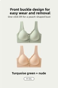 Yuzhaolin | Front Opening Breastfeeding Maternity Bra Large Size