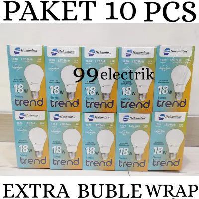 BOHLAM LED / LAMPU LED HAKAMITSU TREND GARANSI 1 TAHUN 5W-23W PAKET 10 PCS