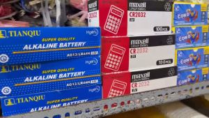 Combo vỉ 5 viên pin nút MAXELL CR2032 Lithium 3V