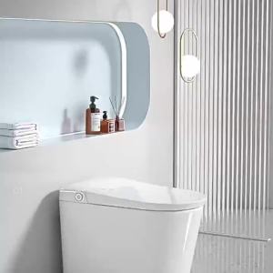 Smart Toilet Bowl Electric WC Toilet Bowl Set Household Full Instant Hot Double Waterway Integrated Flip Toilet