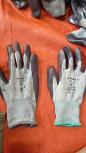 Sarung tangan kerja Comet putih SIZE M jual per 1 pasang