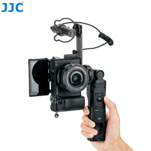 JJC  Bluetooth Mini Tripod Grip with Wireless Remote Control Shutter Release GP-VPT2BT for Sony Camera ZV-1 II ZV-E1 ZV-E10 ZV-1 ZV-1F FX30 A1II A7R5 A7R4 A7S3 A7R3 A7C A7R V A7 IV A7S III RX100 VII A6600 A6400 A6100 A7R4A A7R3A A1