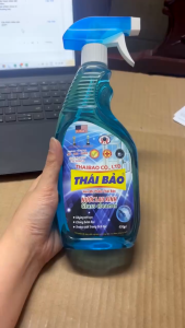 Nước Lau Kính và Các Loại Vật Dụng Từ Kính (Gương soi kính ô tô kính cửa kính trong kính mờ pha lê...) chai 650ml