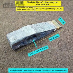 YUHANZHE | Rìu Cắt Kim Loại Dùng Cho Mỏ Cao Cường Độ