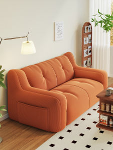 Lazy Sofa Bed Single Double Small Living Room Floor Tatami Compact Human Dog Nest Lounger Cloud Style Storage Modern Simple