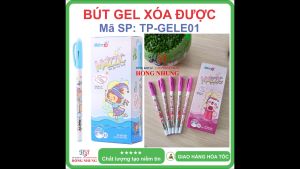 [SALE] Bút Gel Xóa Được TP-GELE01 Thiên Long An Toàn Không Độc Hại Kiểu Dáng Nhỏ Gọn