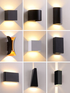 Bedroom Wall Lamps Outdoor Courtyard Hallway Background Lights Luxury Spotlights Villa Corridor Staircase Lighting