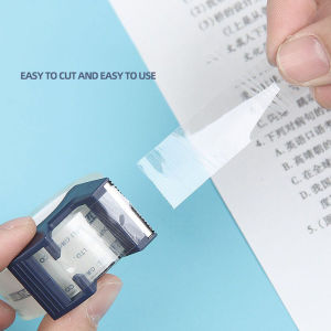 igh Quality Transparent TapeClear Tape Glossy Finish Tape Refill Roll for Office Home School with 2 Styles Easy to Tear Cutter Option