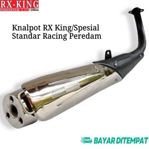 Knalpot RX King Peredam Standar Racing Ngebass