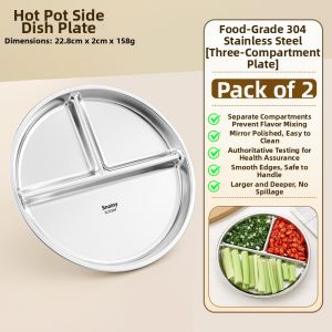 CHUANGSHUNFU | 304 Stainless Steel Prep Tray