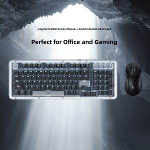 Logitech | Customizable Game & Office Keyboard and Mouse Set K98M