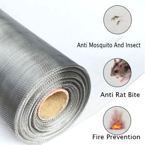 WEPHOTO Glass fiber invisible window screen net mosquito and insect resistant flame retardant glass fiber window screen