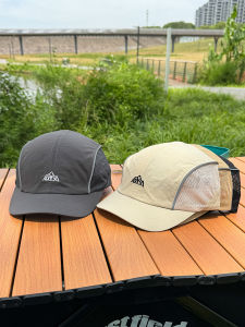 Japanese-Style Retro Quick-Drying Short Brim Baseball Cap Mens Outdoor Sports Breathable Mesh Peaked Cap Summer Skateboard Sun Hat