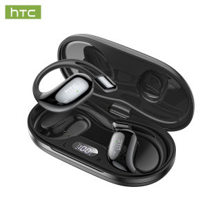 HTC NE57 Tai nghe dịch thuật AI có màn hình LED tai nghe Bluetooth V6.0 âm thanh HIFI khử tiếng ồn khi gọi tai nghe không dây chống nước IPX5 thích hợp cho thể thao