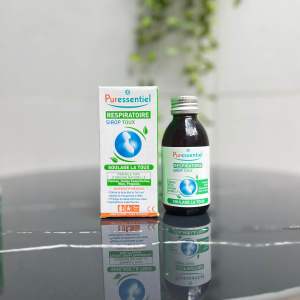 Si rô giảm ho tức thì cho Bé từ 1tuổ Puressentiel Respiratory Cough Syrup 140ml 100% thiên nhiên