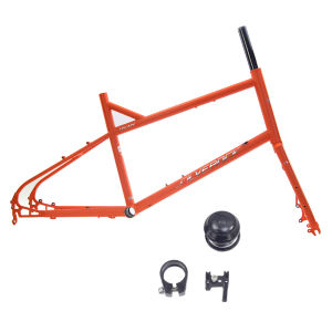 SILVEROCK DEWY Chrome Frame Fork 406 451 20" 1 1/8" Gravel Minivelo Disc Caliper Urban Adult Classic Touring BikePacking Bikes Frameset