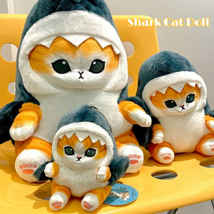 Cute Shark Cat Sea Lion Cat Plush Doll Pillow Kawaii Pendant Room Car Bag Decoration Holiday Kids Gift
