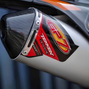 Knalpot GP 7 Tekken Semi Bending KLX 140 KLX 150 CRF 150L WR 155 DTRACKER 150