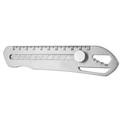 คัตเตอร์อเนกประสงค์ 18 มม.stainless steel utility knife เครื่องตัดกล่องยูทิลิตี้